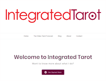 Tablet Screenshot of integratedtarot.com